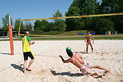 Beachvolleyball Felder im Michaelibad (Foto: Martin Schmitz)